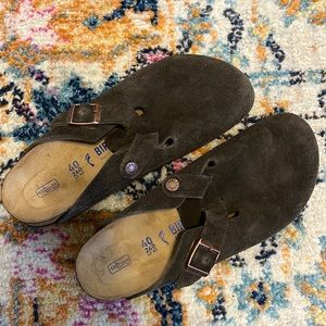 Birkenstock mocha soft footbed mocha clog size 40